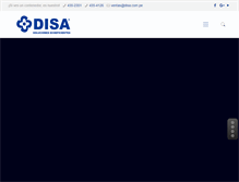 Tablet Screenshot of disa.com.pe