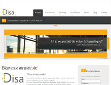 Tablet Screenshot of disa.be