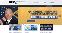 Desktop Screenshot of disa.mil